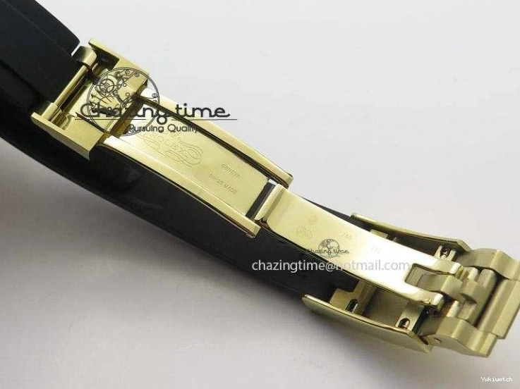 Maker Black A7750@6 Rubber BP Markers Sticks Daytona Gold Strap On Dial Subdial YG 0503